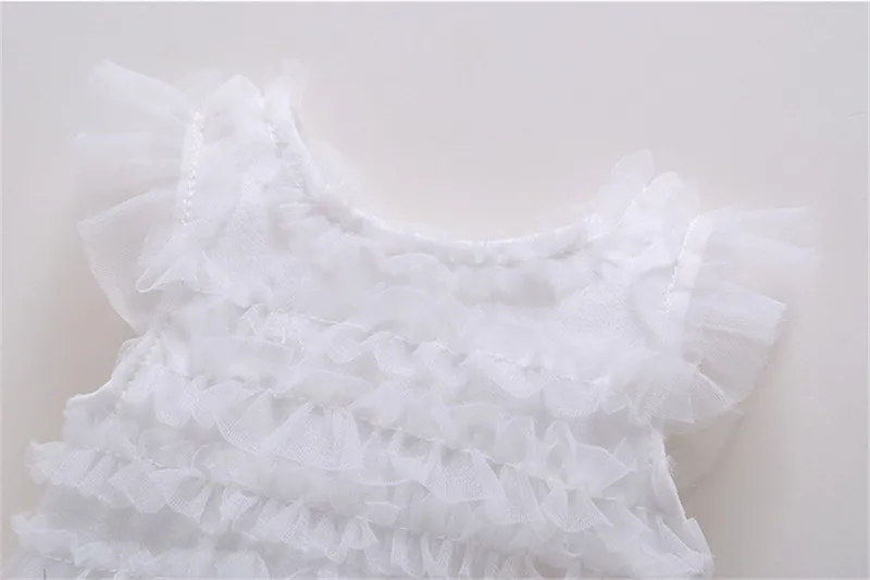 1Pcs Newborn Toddler Baby Girls Clothes Full moon 1year birthday Party Baby Girl Princess Dresses Christmas Baby Girl Clothing04