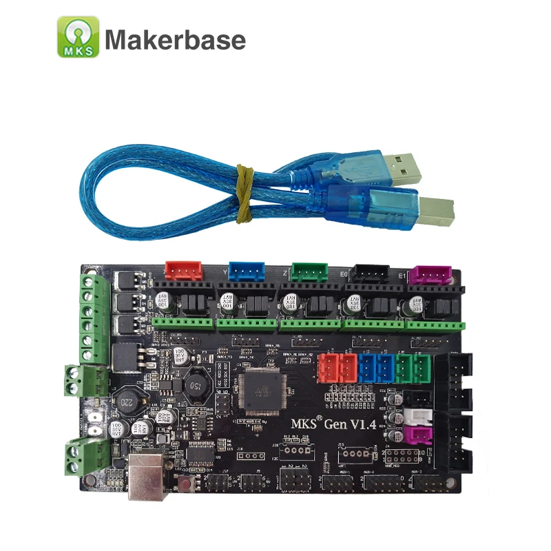 3D طابعة تحكم الرئيسي مجلس MKS الجنرال V1.4 متوافق مع Ramps1.4/Mega2560 R3 دعم a4988/DRV8825/TMC2100