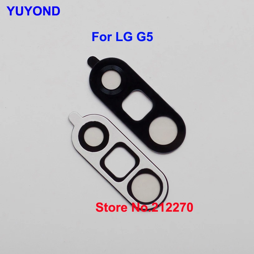 

YUYOND 100pcs Back Camera Glass Lens Replacement For LG G5 H820 H830 VS987 LS992 With Adhesive Pre-installed Wholesale