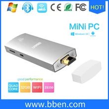 Bben Mini PC Windows 10& Android 5.1 Intel mini pc stick Z8350 Quad Core cpu USB2.0 TF Card port android tv stick intel mini pc