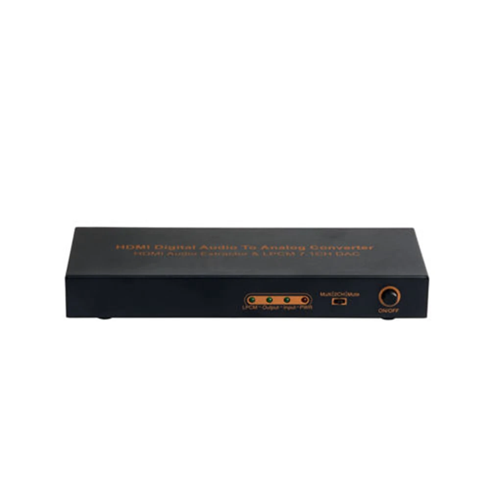 Hdmi к Hdmi оптический цифро-аналоговый аудио экстрактор 7.1Ch конвертер Lpcm аудио ЦАП Hdmi к 7,1 канальный аудио конвертер