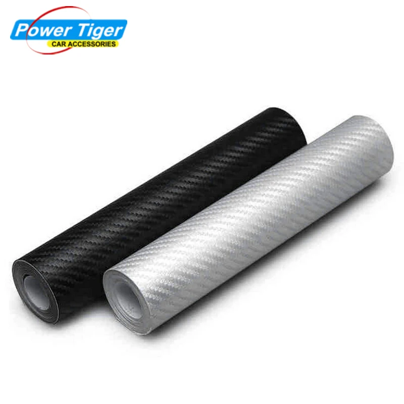 

Free Shipping 50*200CM Waterproof DIY Car Sticker Car Styling 3D 3M Car Carbon Fiber Vinyl Wrapping Film With Retail packaging