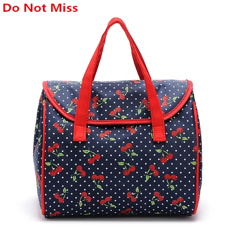 

New listing Portable Thermal Bag Women / Men Lunch Bags Cooler Lunchbox Lady Handbag Children Kids Food Bag / Insulation Package