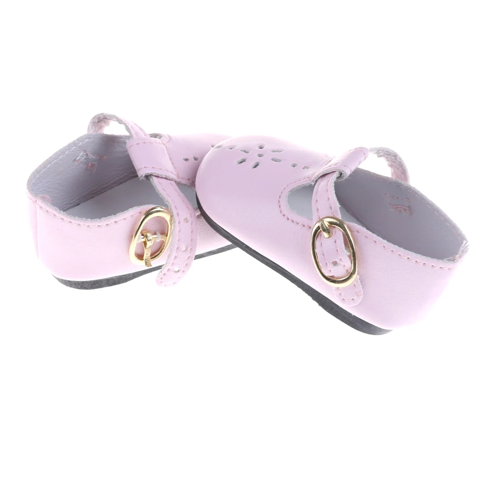 Детская кукла обувь розовая кожаная обувь 43 см подходит для девочки кукла аксессуары девочка подарок 1 пара