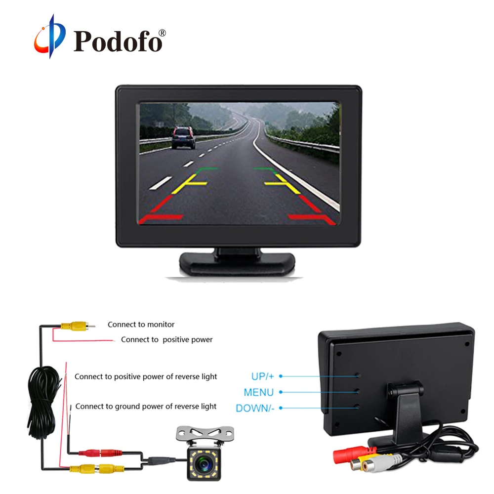 rear view tft monitor