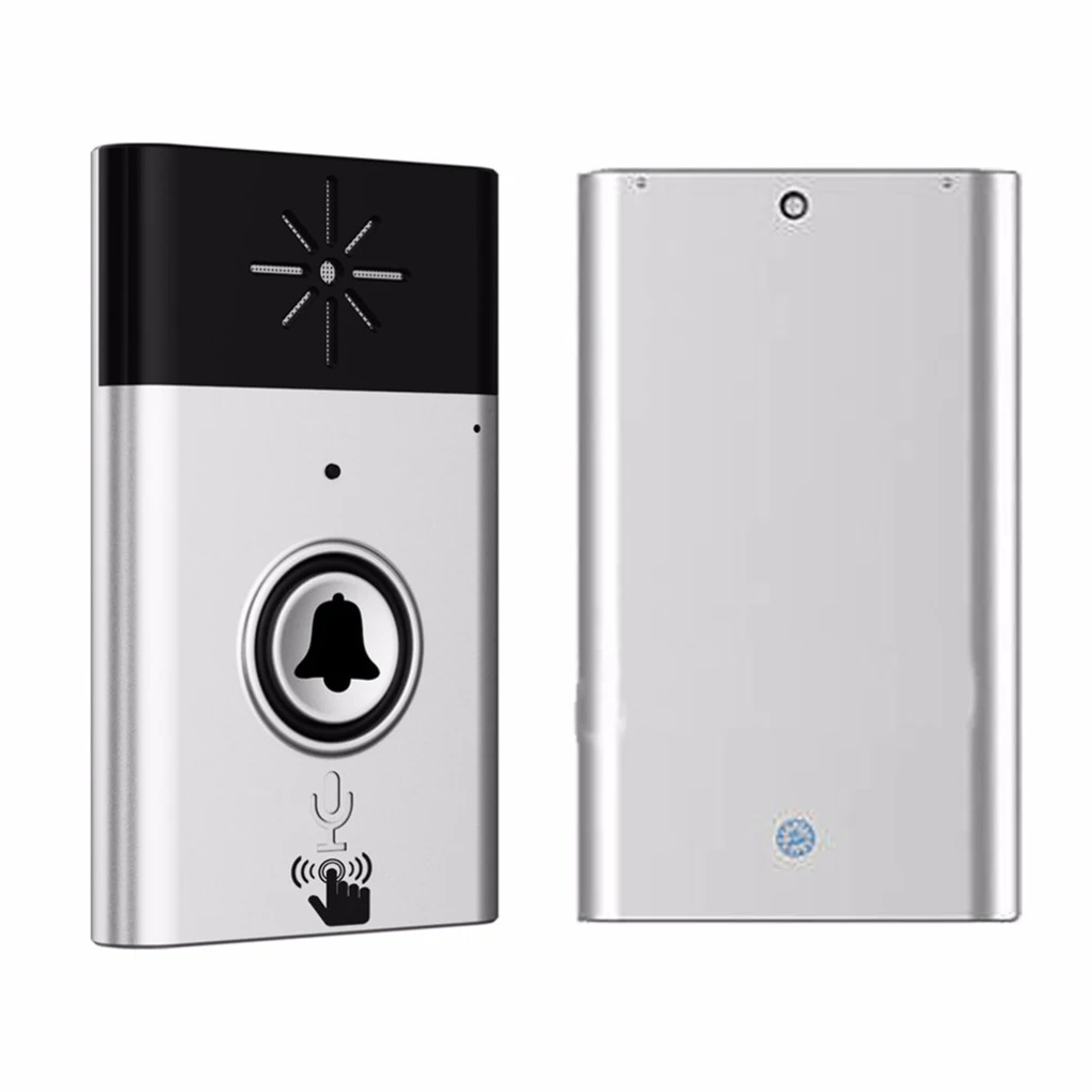 1 to 1 H6 Wireless Doorbell with Voice Intercom Intelligent Battery-powered 300M Distance Outdoor Transmitter Indoor Receiver 1 to 1 H6 Wireless Doorbell with Voice Intercom Intelligent Battery-powered 300M Distance Outdoor Transmitter Indoor Receiver