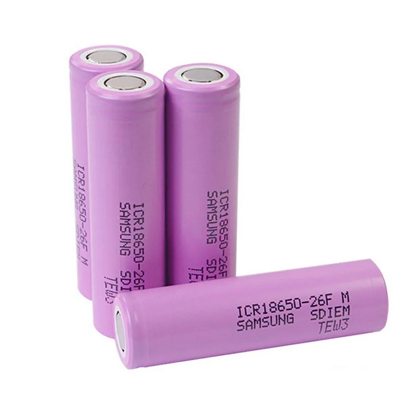 18650 аккумулятор 2600mAh 3,7 V ICR18650-26F 2600 mah литий-ионные аккумуляторы