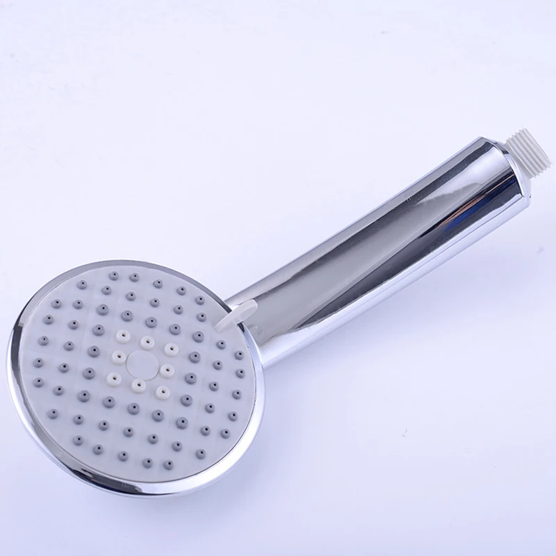 

SHAI 3 Function Hand held Water Saving ABS Shower Head Chrome Plated Rain Shower NIERSI Bathroom Accessories Round Nozzle SP007