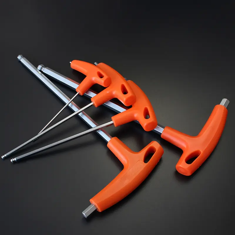 2/2.5/3/4/5/6/8/10mm Ball/Flat head Hex key allen wrench Hand tool Universal Quick Snap Adapter Chrome Vanadium Steel hexagona - Image 5