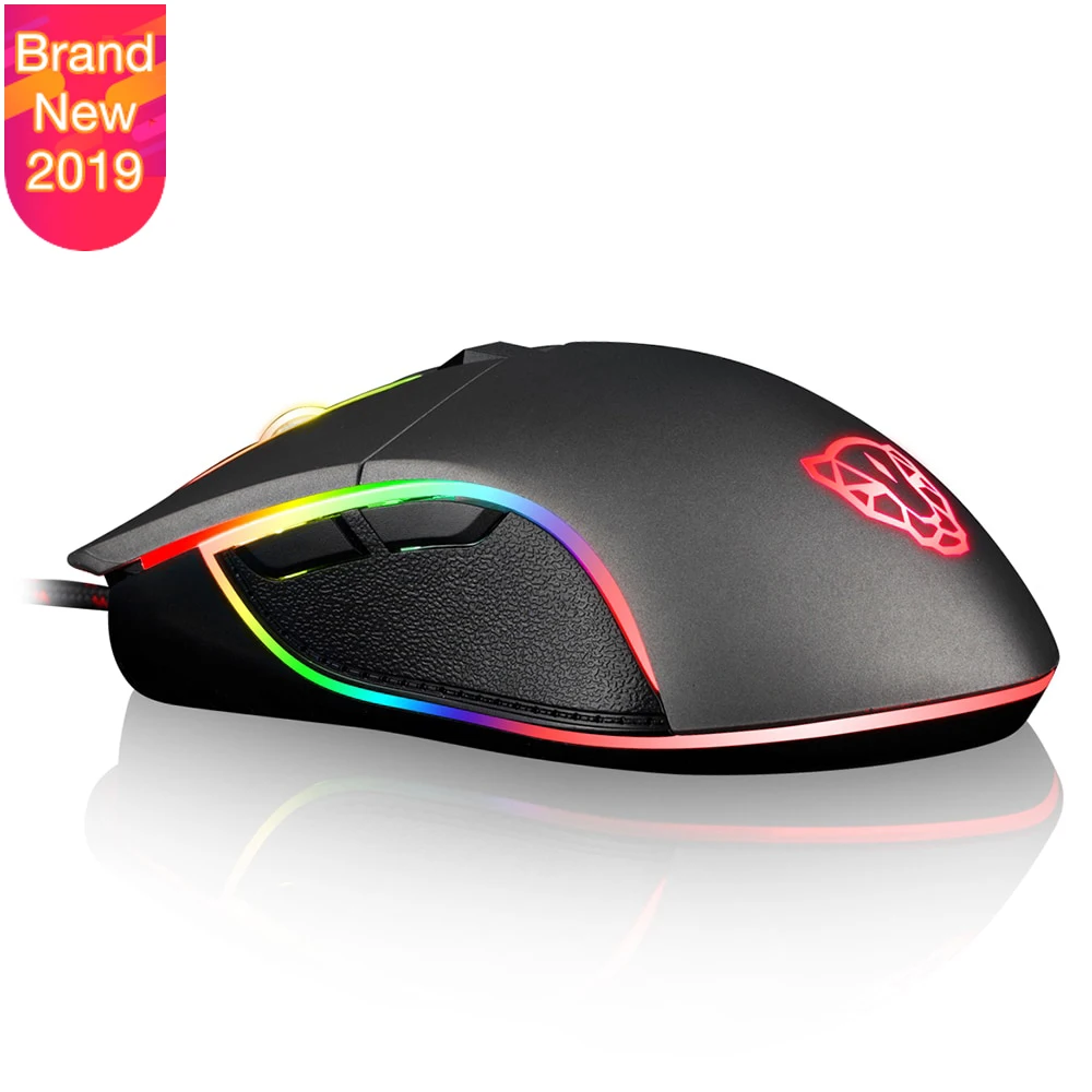 

Professional Gaming Mouse USB Wired Optical Mouse DPI Adjustable 3500Max LED Backlight