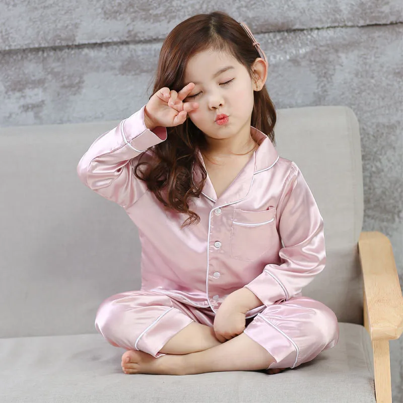 Children-Pajamas-Sets-2018-Korean-Style-Boys-Girls-Sleepwear-2Pc-Sets ...