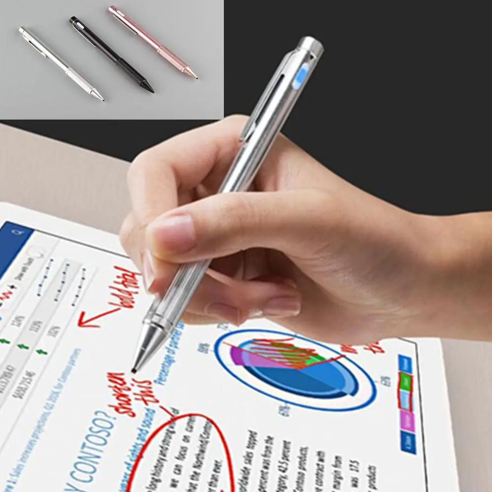 

Active Stylus Pen Capacitive Touch Screen For Samsung Galaxy Tab A2 S3 S2 S4 8 9.7 10.1 10.5 A S E 9.6 8.0 7.0 inch Tablet Case
