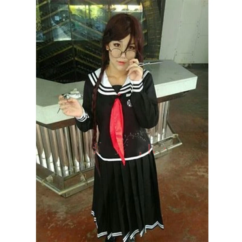 Игра Danganronpa Fukawa Touko Косплей Взрослый Костюм женский костюм на заказ|Игровые