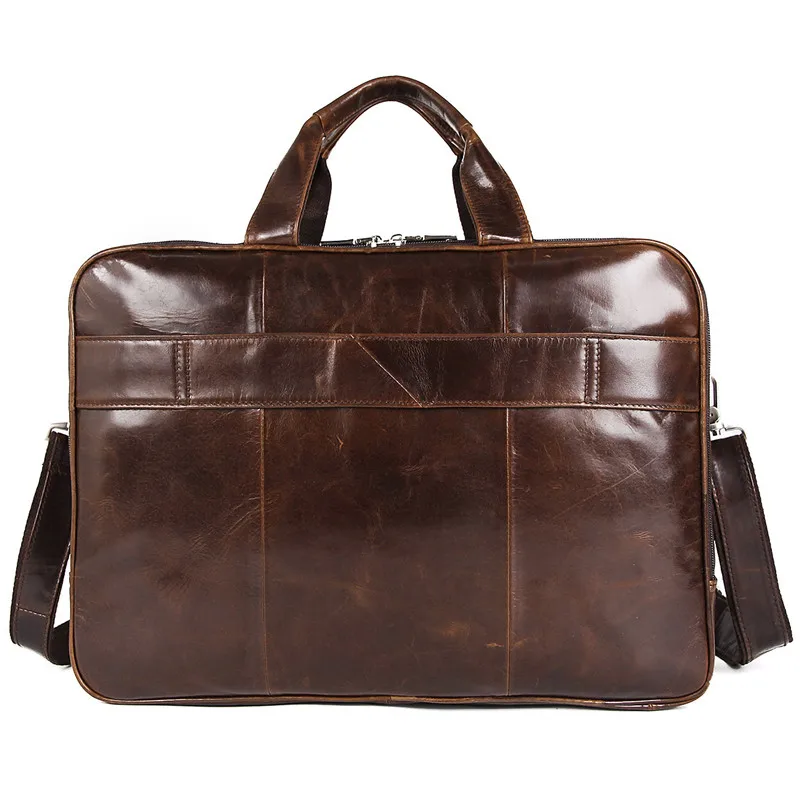 Nesitu, Ретро стиль, кофе, натуральная кожа, офисный мужской портфель, Бизнес Портфель, мужские сумки-мессенджеры, большая дорожная сумка M7289