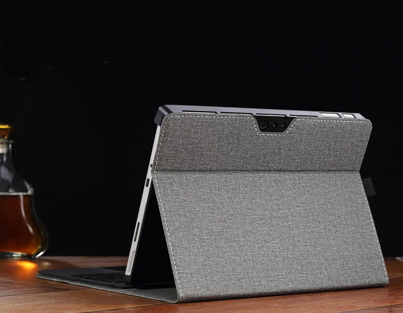 

PU stand Leather cover for microsoft surface pro 4 5 6 12.3 inch keyboard display tablet case shell pouch
