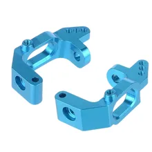 102010 Blue 02132 Alum Front Hub Carrier(L/R) RC HSP 1:10 Car Upgrade Parts 1/10