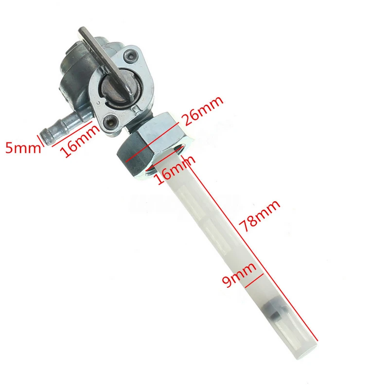 Fuel Tank Valve Switch Petcock For Hon-da CB550F CB750F CB550 CB750K 16mm Part