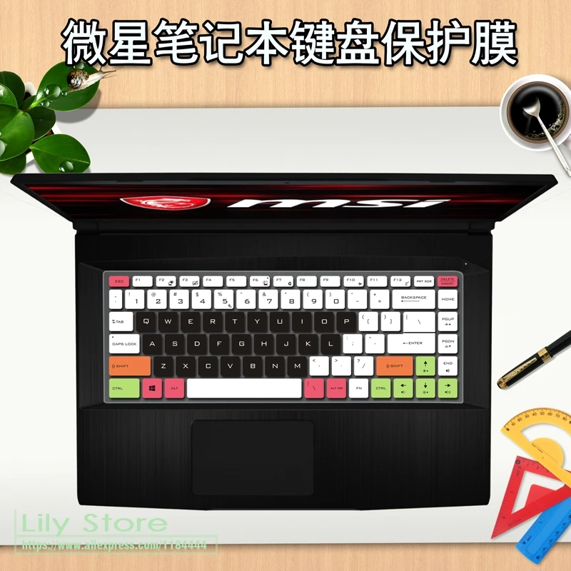 

for 15.6" MSI GS65 GF63 P65 PS42 PS63 8RD 8RE 8RB 8RCX 8RE-014CN 15.6 inch Gaming Laptop Laptop keyboard Keyboard Skin Cover
