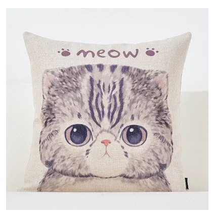 Angry Cat Cute Kitten Emoji Kids Cool Throw Massager ...