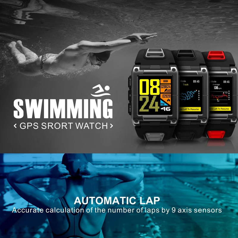 Blood Pressure Monitor Smart Watch Heart Rate Digital Tensiometer Adjustable Portable Health Care Sports Sphygmomanometer GPS 5