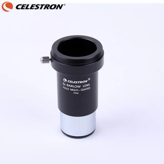CELESTRON 3X Barlow Metal Multi Coated Double Lens 3 Element APO with M42 SLR Camera Thread Astronomical Telescope Accessories