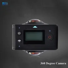 Biostore 720 градусов двойной объектив 360 градусов камера для верховой езды аэрофотосъемки DV Mini WiFi Виртуальная реальность камера s
