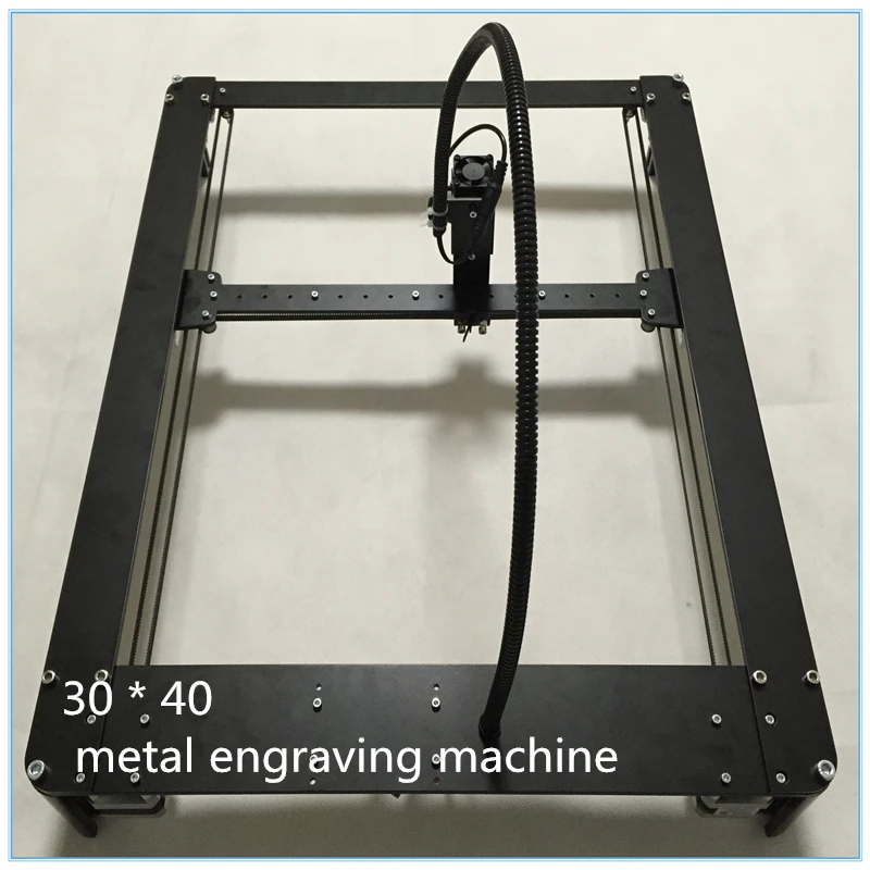 

2016 latest laser engraving laser engraving machine DIY black metal body 500 mW 30X40cm engraving area