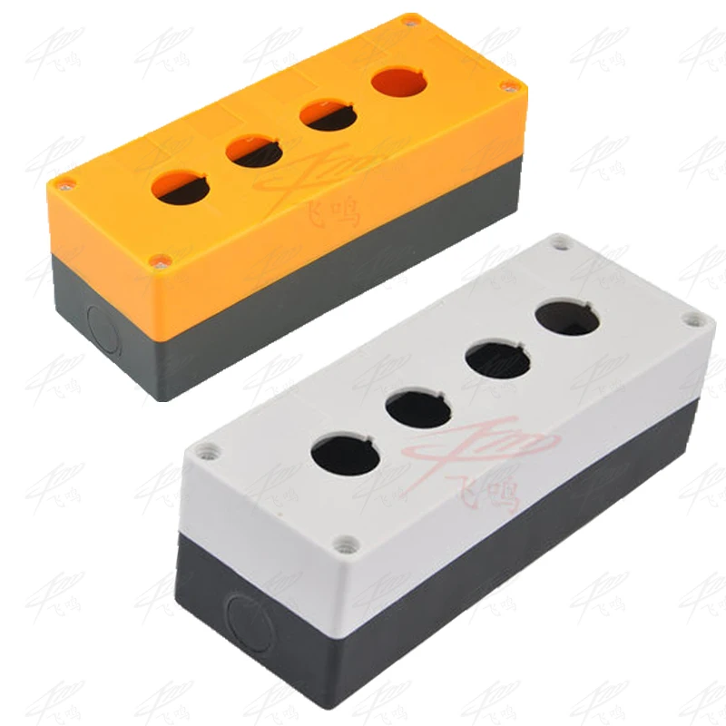 22 мм кнопочный переключатель коробка BX4-22 четыре отверстия Тип Водонепроницаемый Кнопку box 4 отверстия кнопки открытия коробки