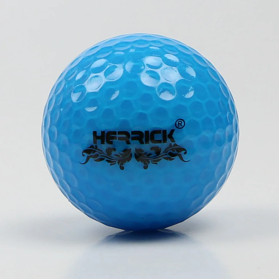 Мяч для гольфа, леди игру цвета, мяч 3pcs / много слоёв высокого качества далеко, улучшение стабильности в году новых freeshipping - Цвет: Синий