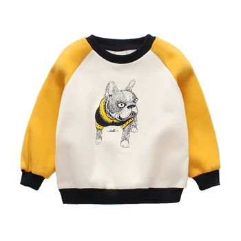 

SFW-501 New autumn Baby Sweatshirt Fashion Cotton Long Sleeve Cartoon Animal Hoodies Casual Baby Boy Clothes sweatshirt