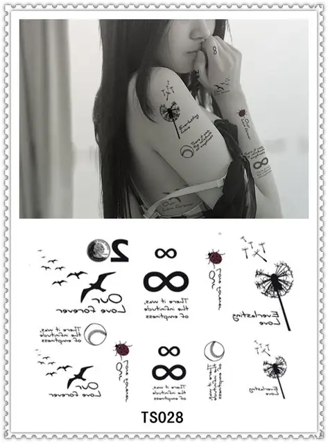 Yeeech Temporaire Autocollant De Tatouage Imperméable Pour