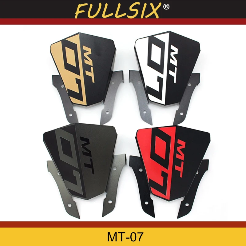 

motorcycle windshield Aluminum Motorbike Windscreen For Yamaha MT 09 MT-09 2013-2015 red grey gold white colors Windscreen