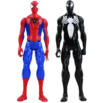 

30cm Superhero Spiderman Black Goblin Venom PVC Action Figure Toys Spider Man Joints Moved Model Toys