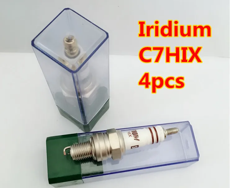 

HOT NPL Iridium Spark Plug C7HIX 4pcs FOR C7HSA C7HS C7HV C7HVX IUF22 U22FS-U U22FSR-U PZ7HC A7TP U4AC P-RZ9HC RZ7C
