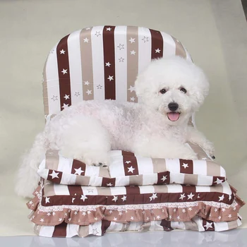 

Pet Dog Beds Mats Washable 3 Pieces Cozy Soft Foldable Pet Cat Luxury Princess Sofa Bed Kennel for Small Medium Pet Supplies
