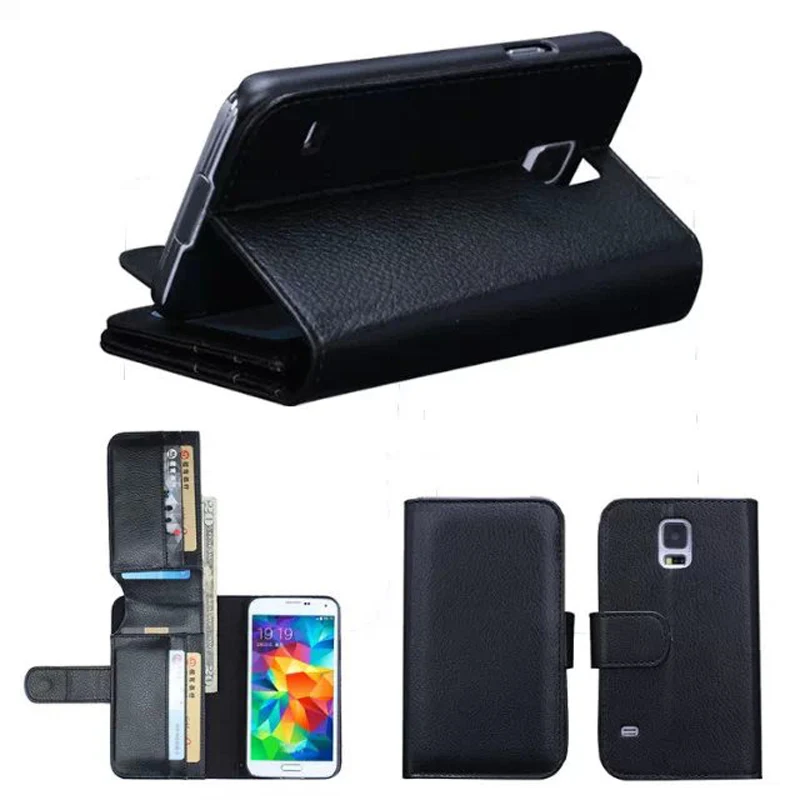 Для Samsung Galaxy S5 I9600 Мода PU кожаный кошелек стиль флип стенд телефон случае Protecive