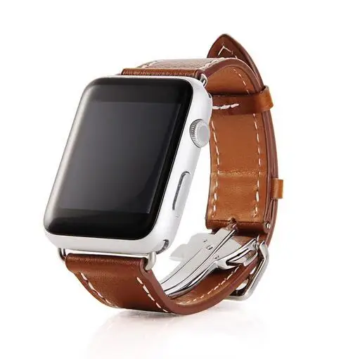 Ремешок с пряжкой для Apple Watch band кожаный ремешок для iwatch 38 мм 42 мм 40 мм 44 мм серия 4 3 2 1 серия 5
