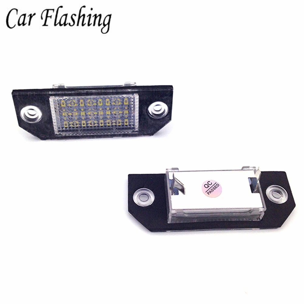 led number plate lights flashing