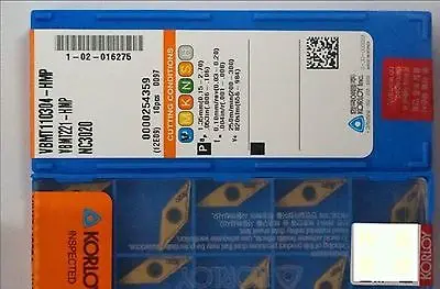 

2PCS New KOR+ VBMT110304-HMP NC3020 VBMT221-HMP Carbide Inserts 10PCS/Box