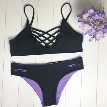 

Black Sexy Bra Sets Triangle Thin mold Cup Solid Women Green Underwear Fashion No Steel Ring Lace Purple Bra Briefs Set A4 10107
