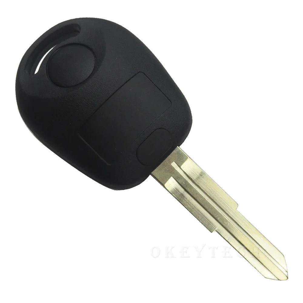 OkeyTech Стайлинг Замена 2 кнопки дистанционного ключа автомобиля оболочка брелок для Ssangyong Actyon Kyron Rexton Uncut Blade чехол для брелка с ключом
