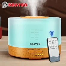 500ml Remote Control Aroma Essential Oil Ultrasonic Air Humidifier