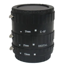 Новый Авто Макрос Удлинитель Набор для Canon DSLR, материал: Синтетическая Пластмасса Бесплатная Доставка с Отслеживая Номером