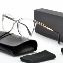 MINCL модная рамка для очков для мужчин Прозрачный большой площади рецепт очки Винтаж Близорукость Оптические очки с оправой NX