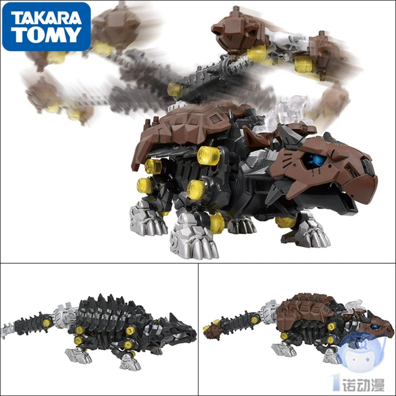 

TOMY 97214 ZOIDS Sos Machinery Beast WILD ZW21 Armor Dragon ANKYLOX PVC Actin Figure Toy