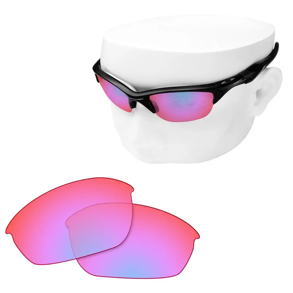 

OOWLIT поляризованные Сменные линзы кобальтового розового цвета для-Oakley Half Jacket 2,0 OO9144 солнцезащитные очки