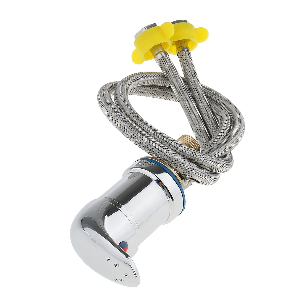 Durable Beauty Shampoo Bowl Hot and Cold Faucet Handle with Spray Hose Included Shampoo Sink for Beauty Salon SPA