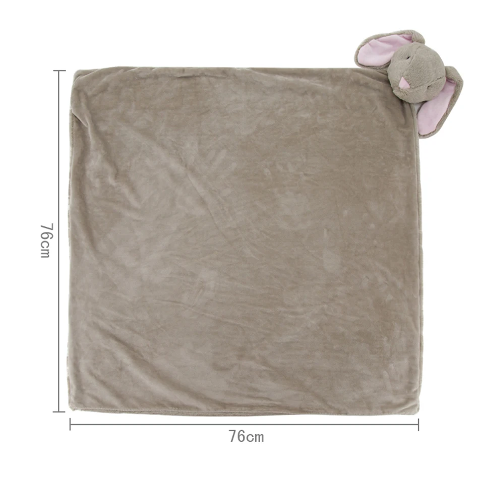 Kavkas вязаные крючком детские одеяла кровать новорожденный пеленание крючком Фотография Флис полиэстер Кролик для кровати супер мягкий