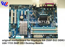 Оригинальный материнская плата для Gigabyte GA-Z68P-DS3 DDR3 LGA 1155 Z68P-DS3 Desktop Панели