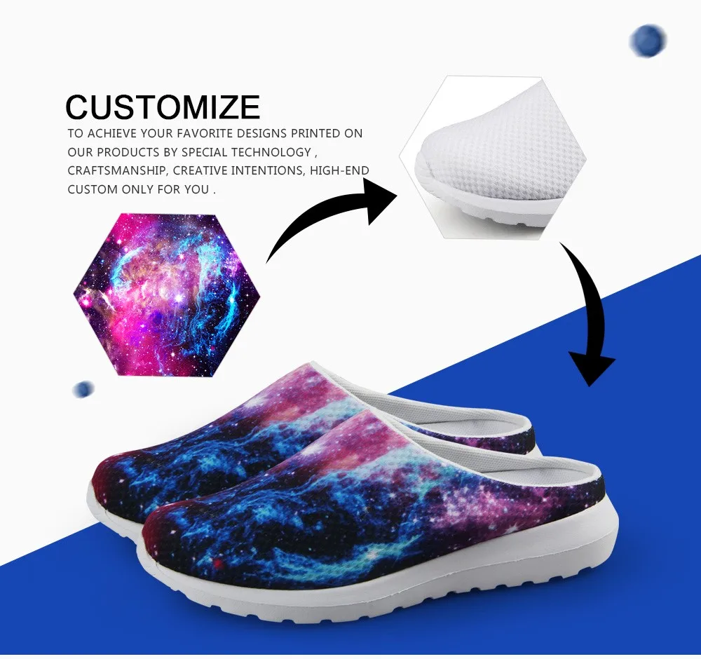 FORUDESIGNS Случайные Сандалии мужская Обувь Slip On Квартиры Тапочки Летняя Мода мужчины Мулы Сабо 3D Цветной Печати Сандалии Мокасины